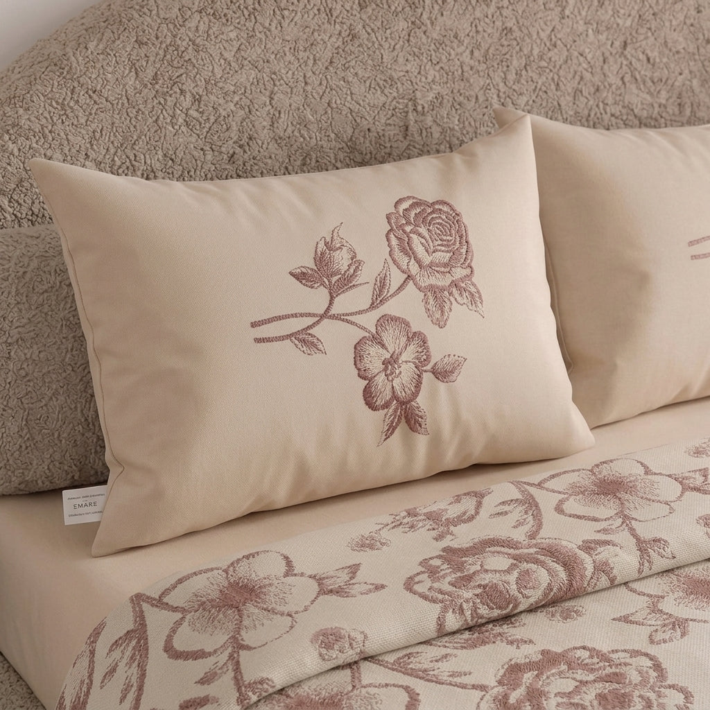 Jory 100% Pure Cotton Bed Cover 3pcs