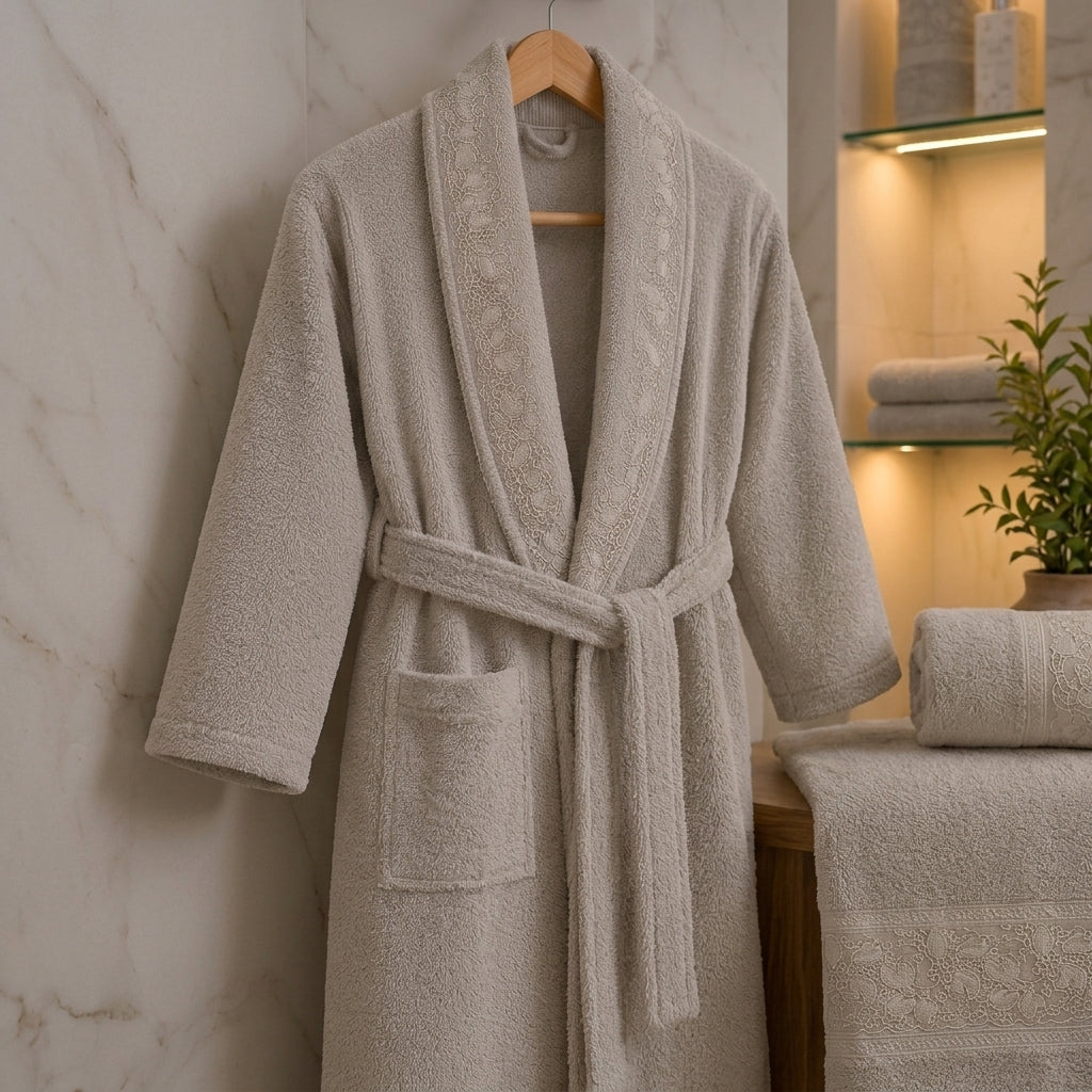 100% Single cotton bathrobe ( 5 peices )