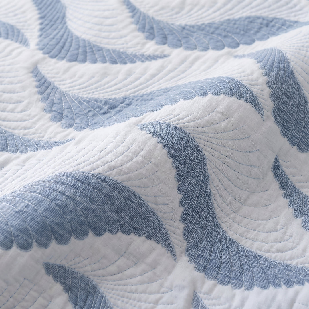 Mixed cotton coverlet