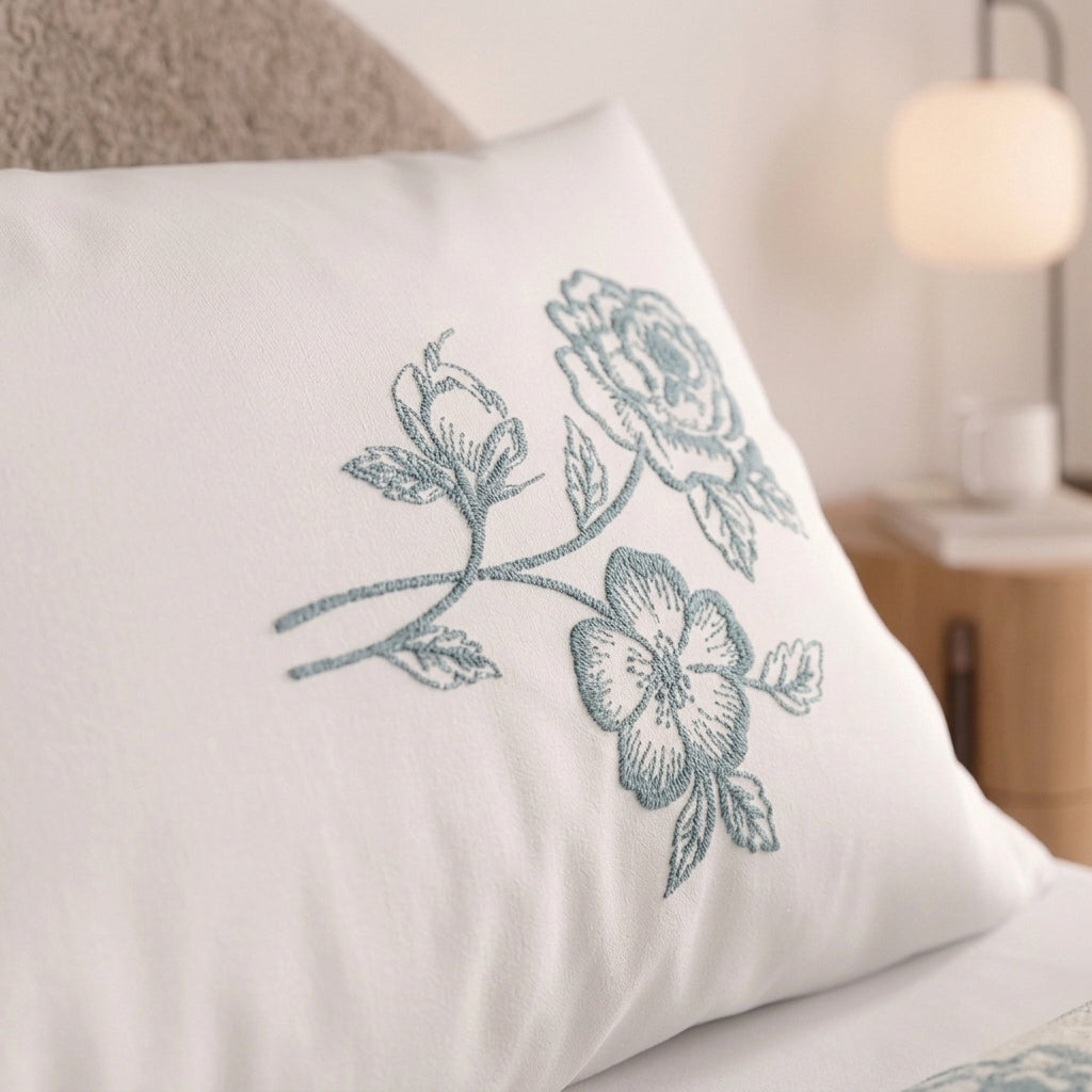 Jory 100% Pure Cotton Bed Cover 3pcs