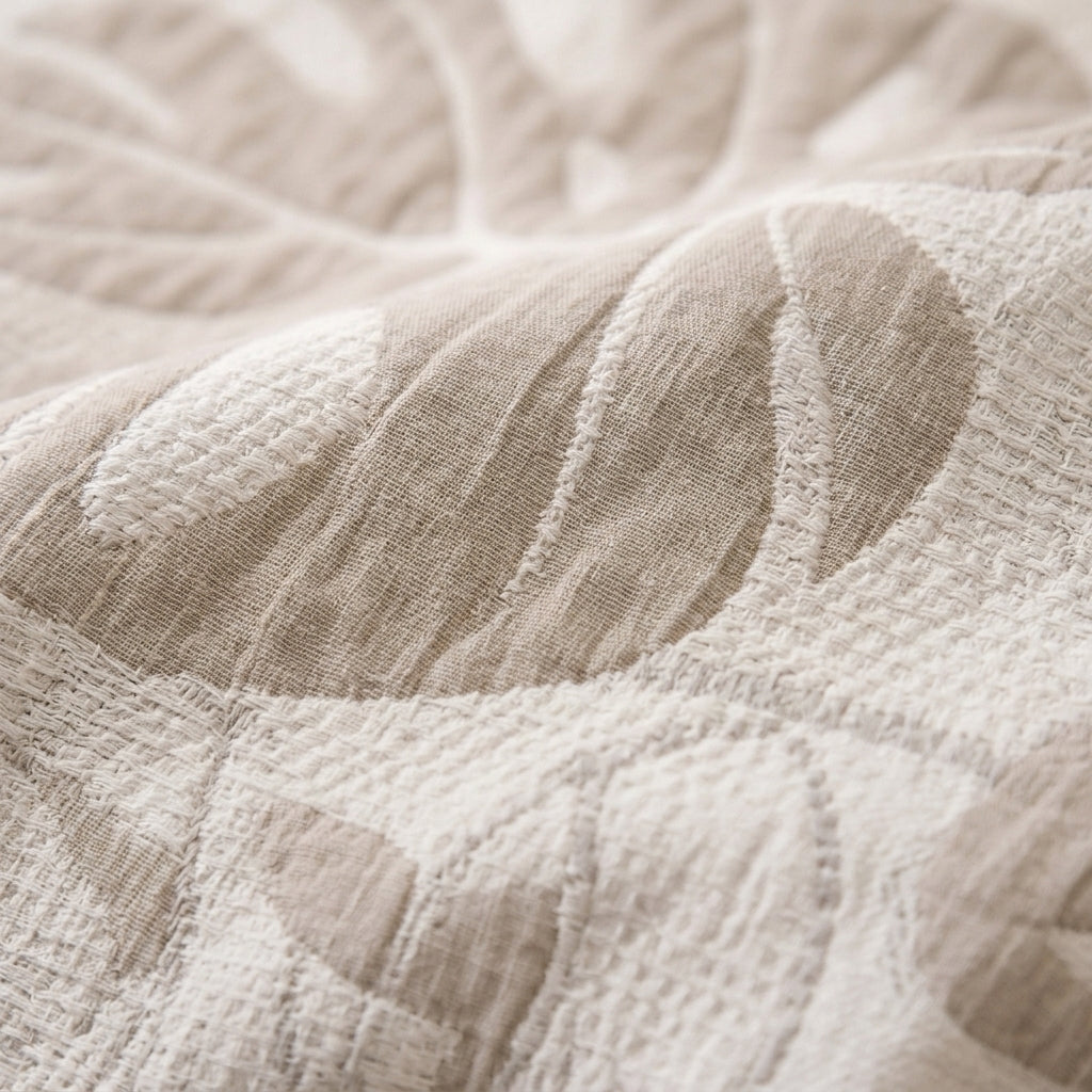 Ginger Double-Faced coverlet - 100% EGYPTIAN COTTON
