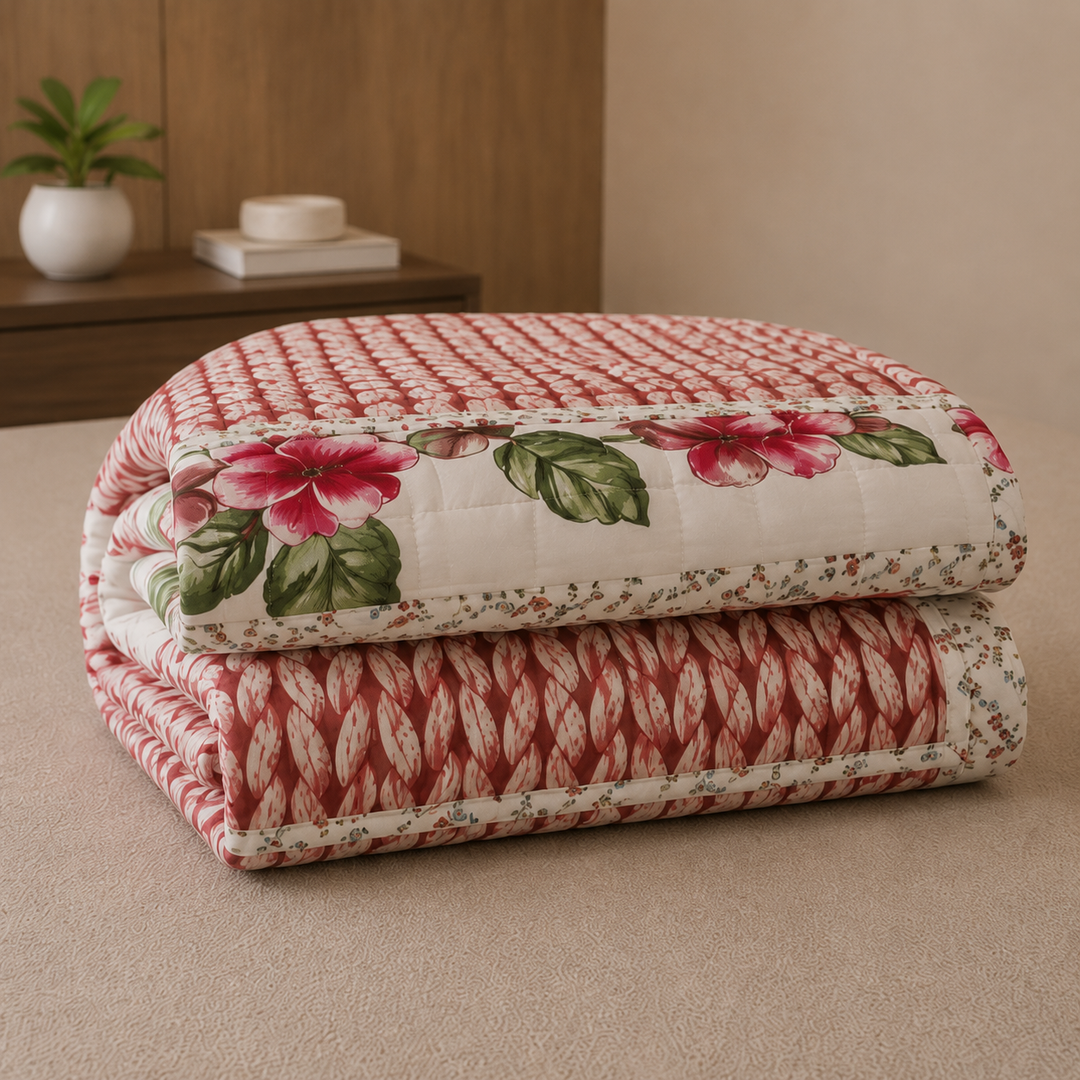 Dilara printed coverlet 3 pieces (summer duvit )