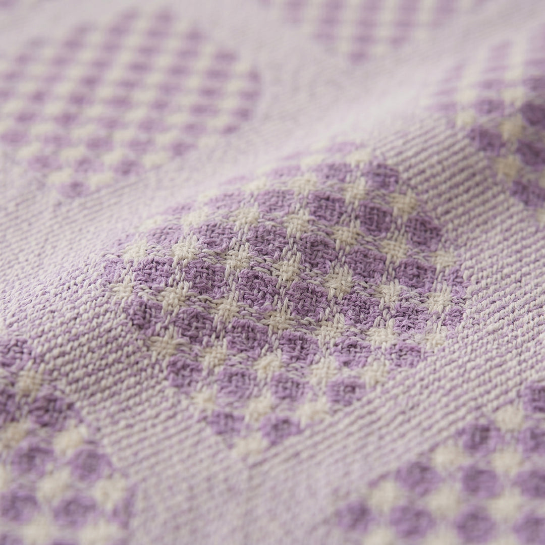 Mixed cotton coverlet