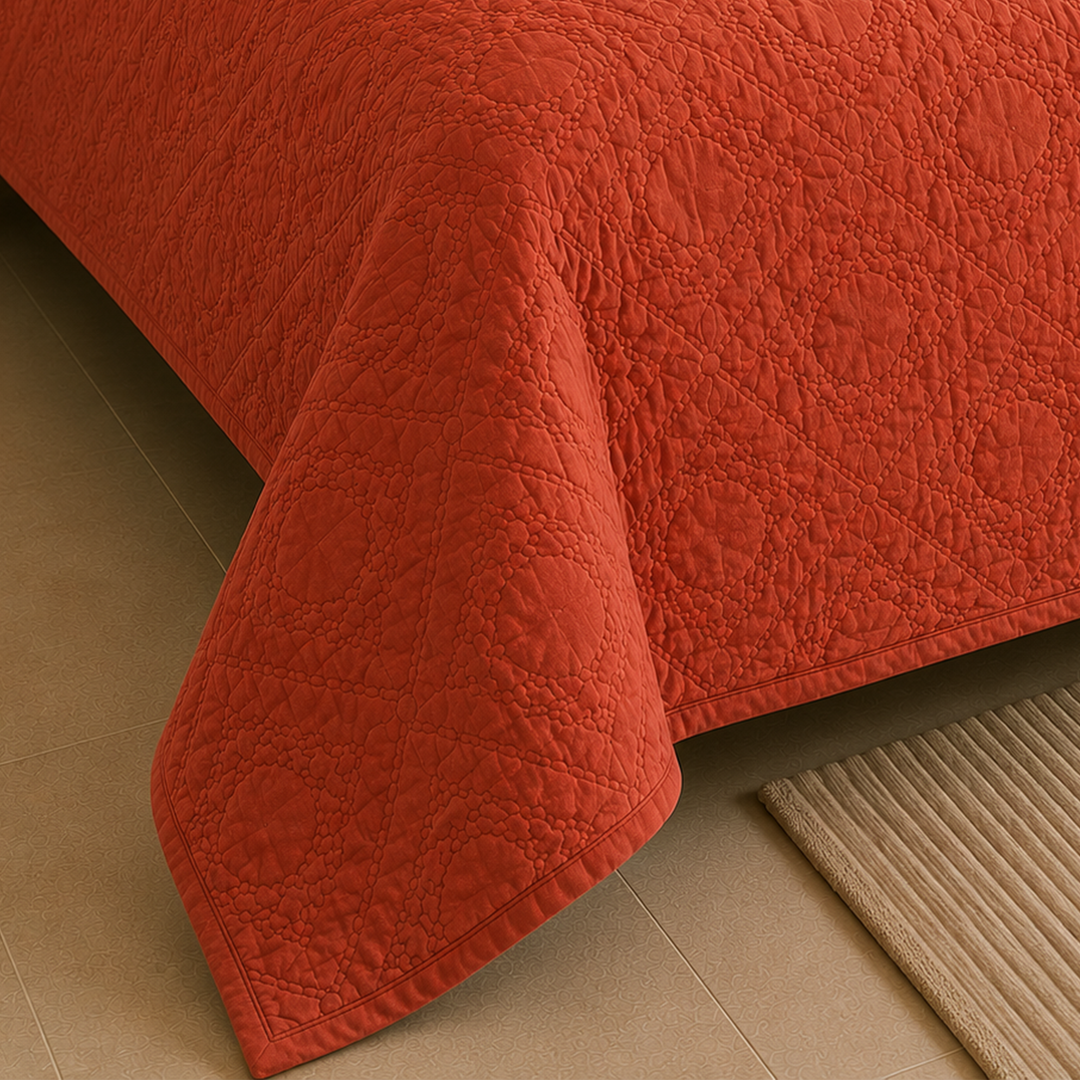 100% Cotton coverlet ( 1 piece )