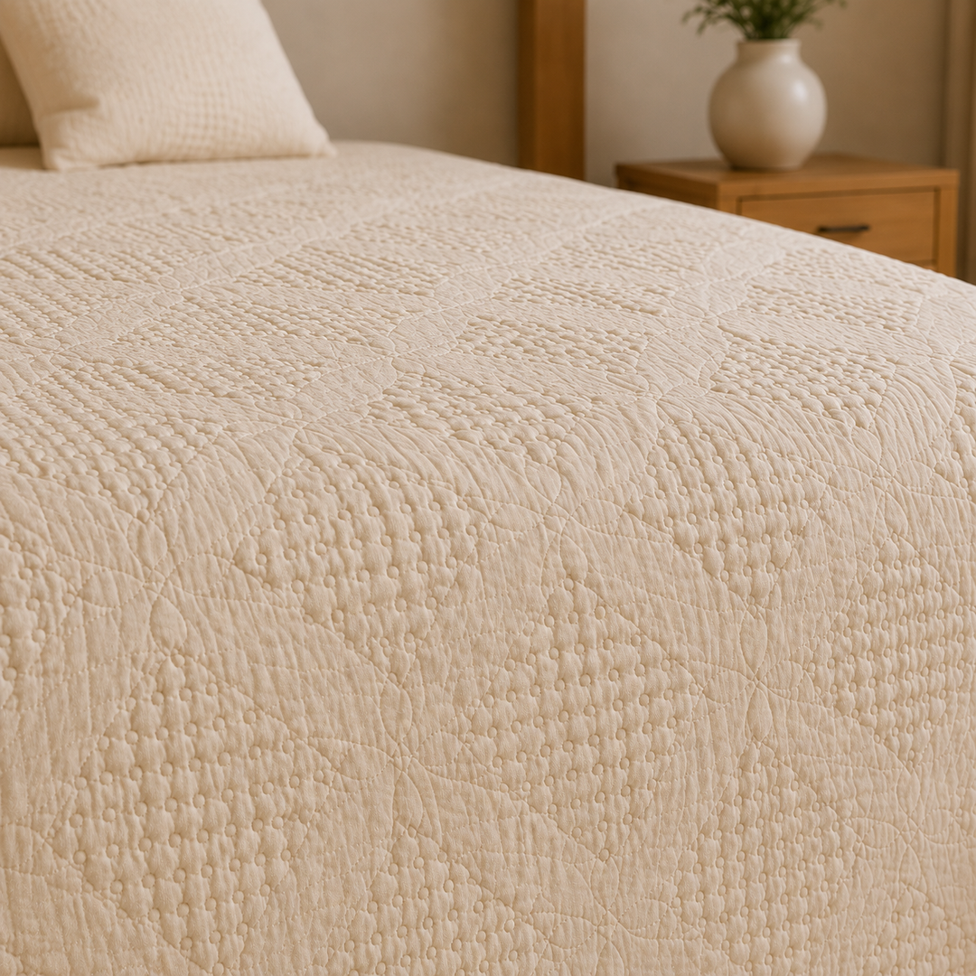 100% Cotton coverlet ( 1 piece )