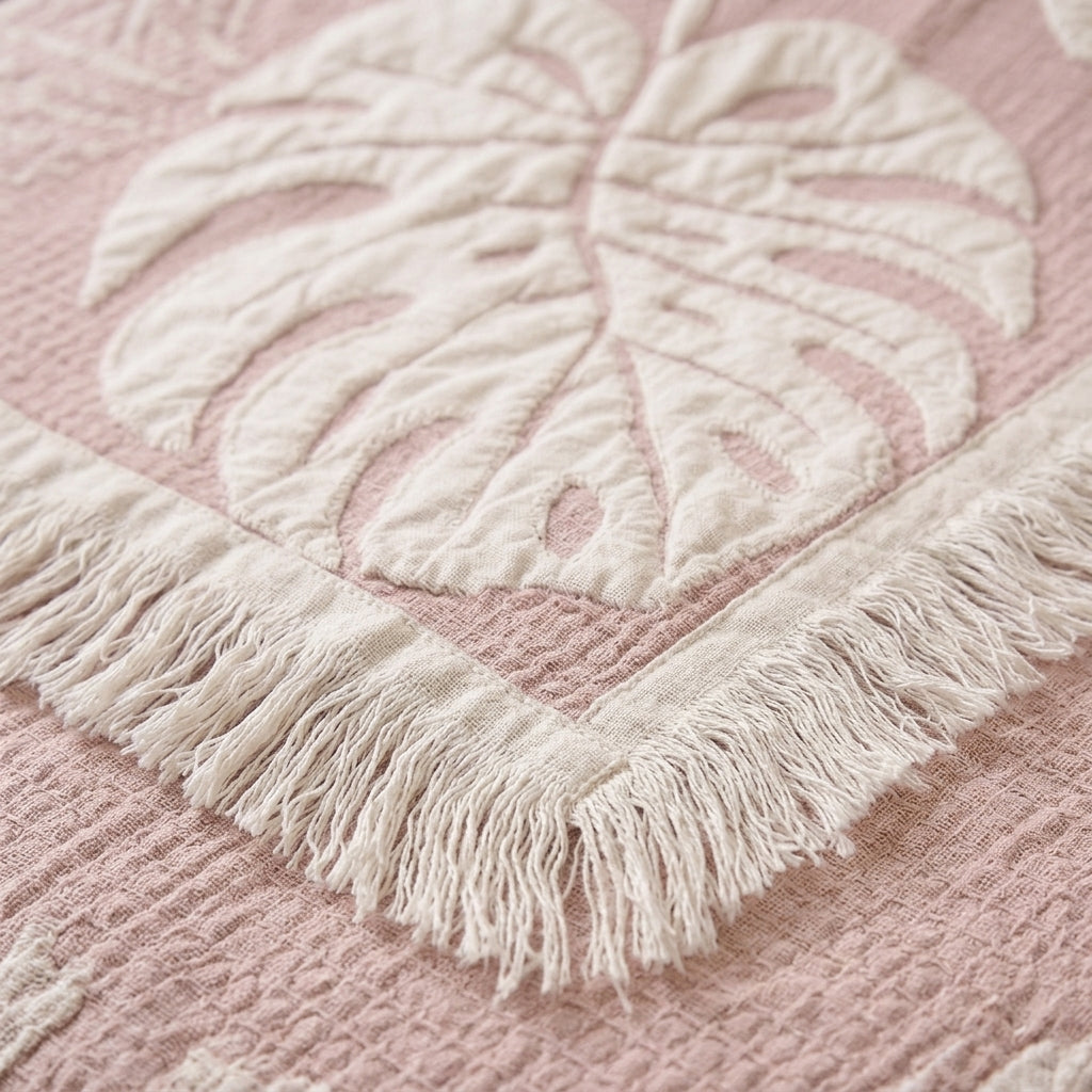 Ginger Double-Faced coverlet - 100% EGYPTIAN COTTON