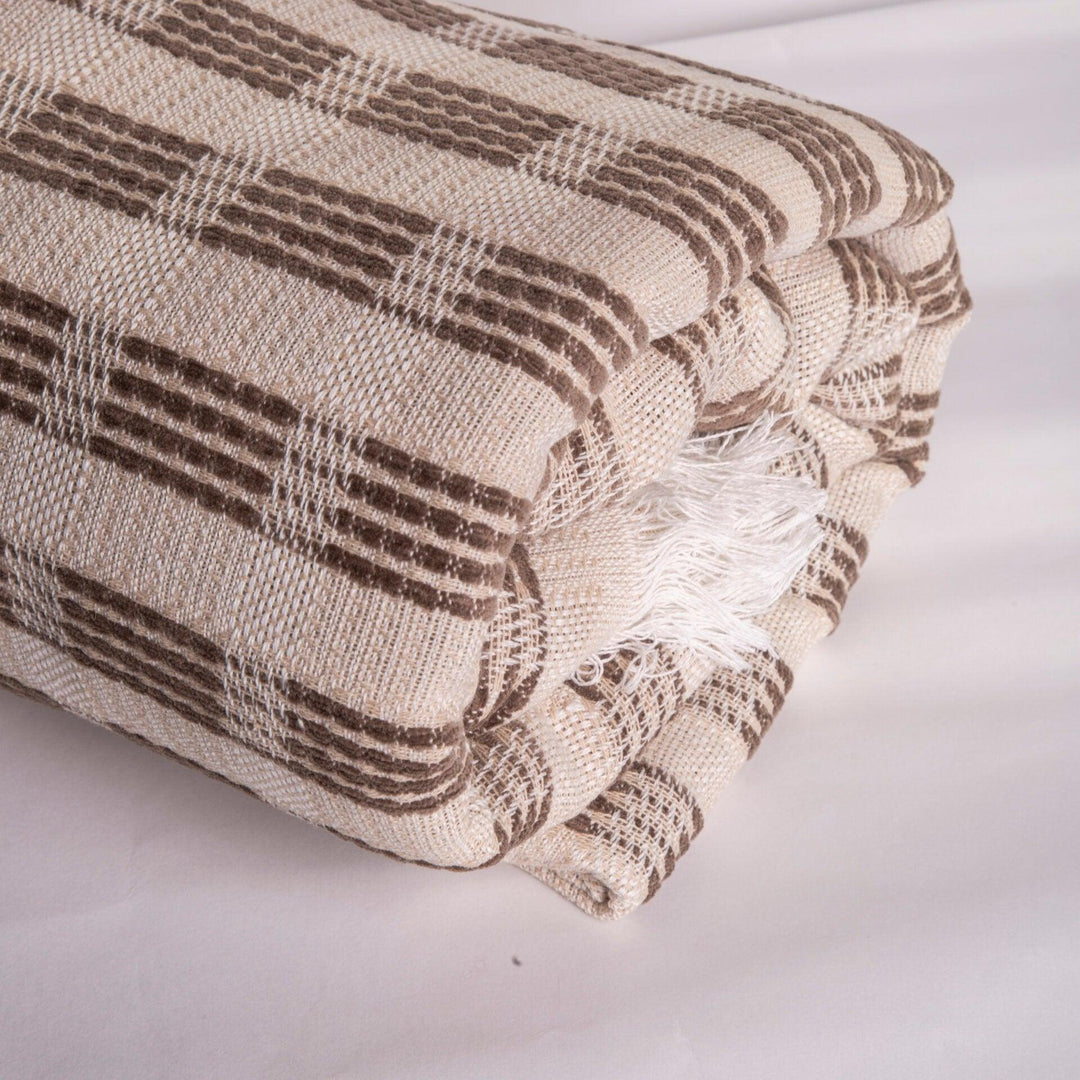 Mixed cotton coverlet
