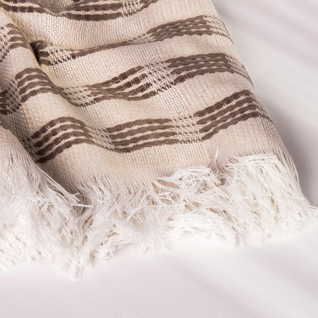 Mixed cotton coverlet