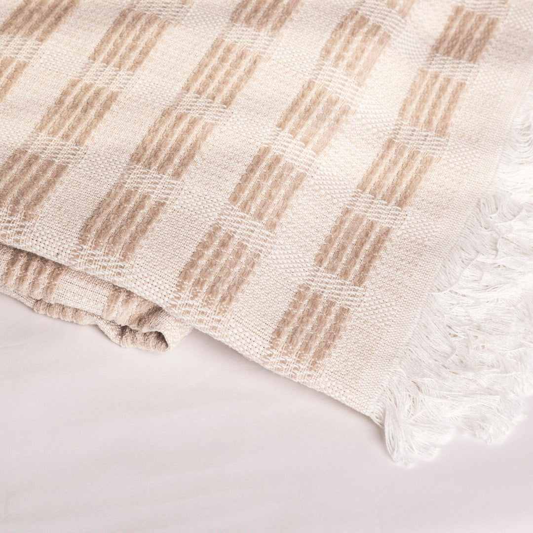 Mixed cotton coverlet