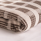 Beige with Brown Stripes