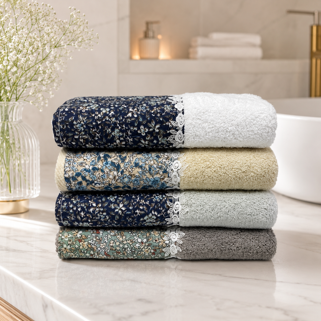 Gameela 100% cotton Bundle Towels ( 4 pieces ) 70*140