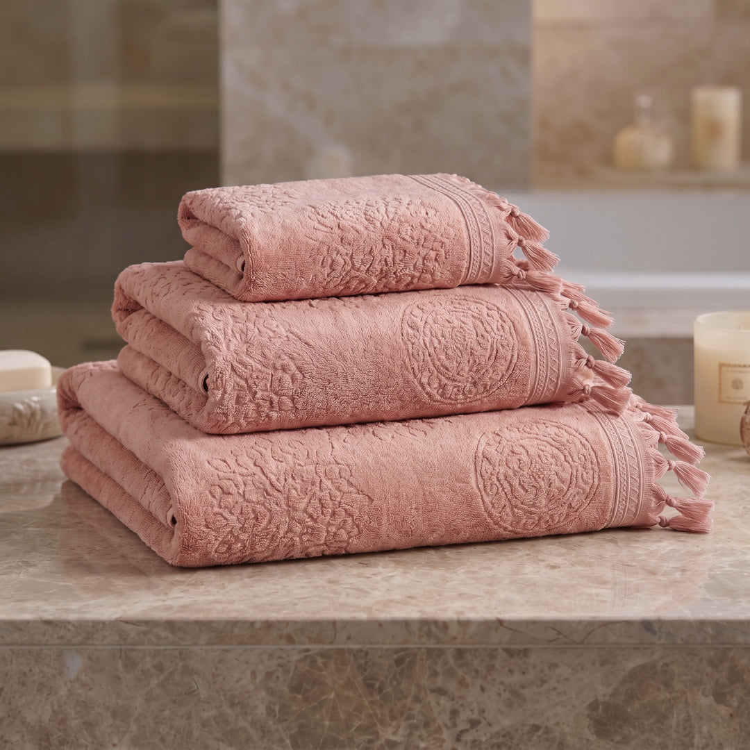 Mawga 3-Piece Towel Set — Light Cashmere