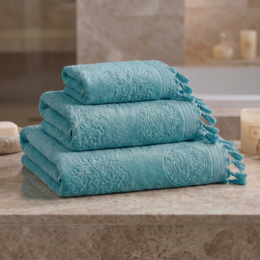 Mawga Towel — Turquoise
