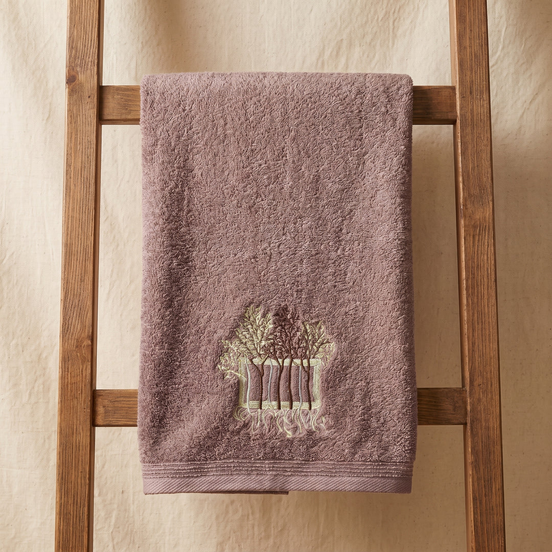 Sofia Towel — 60×120 cm — Light Mauve