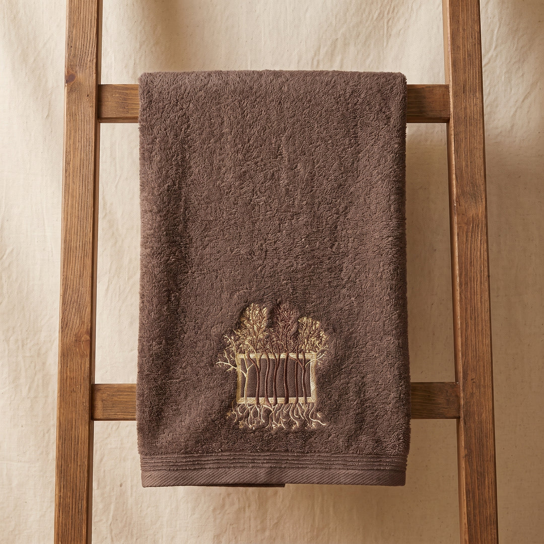 Sofia Towel — 60×120 cm — Dark Mauve