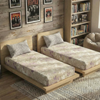 White Motif on Beige