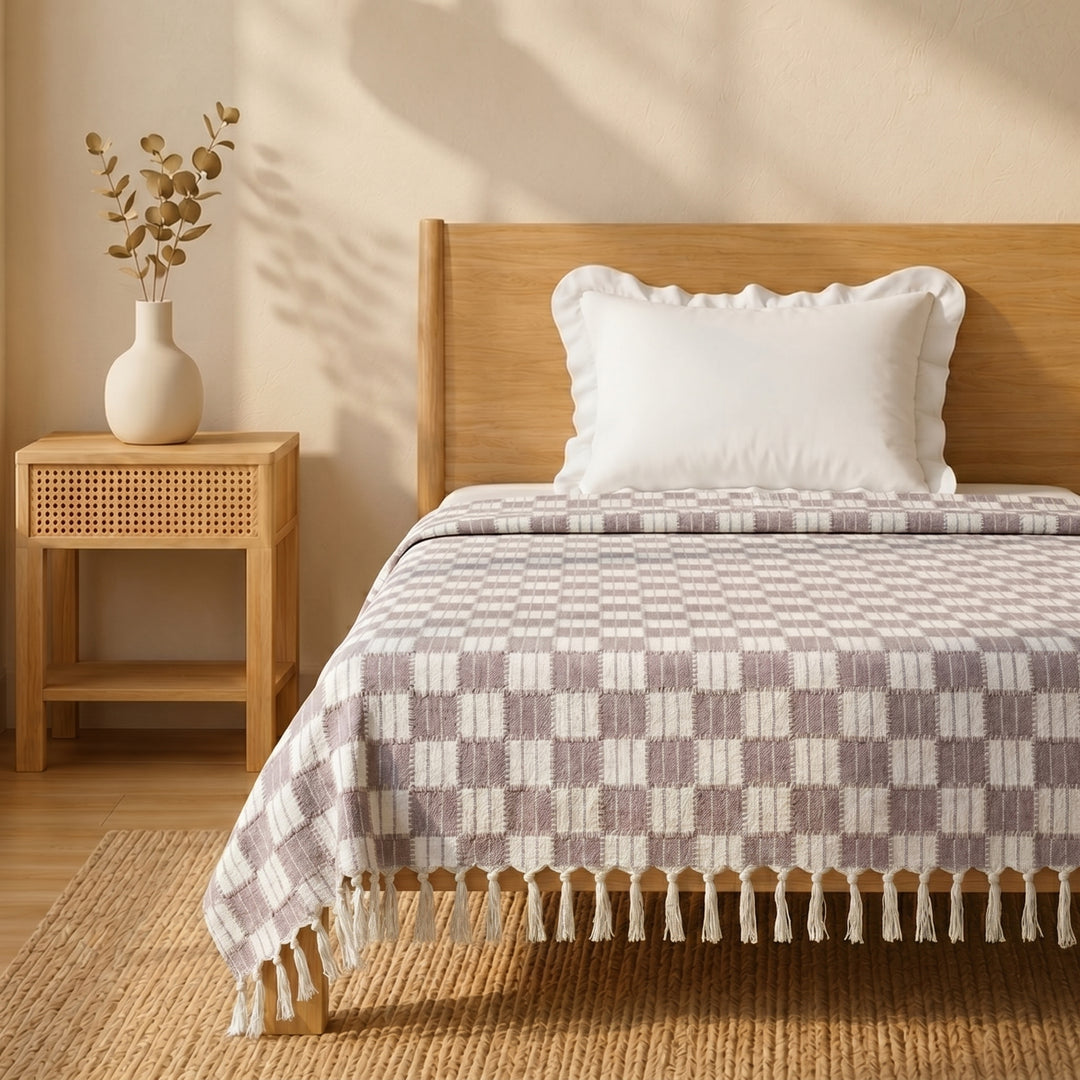 100% pure cotton single coverlet