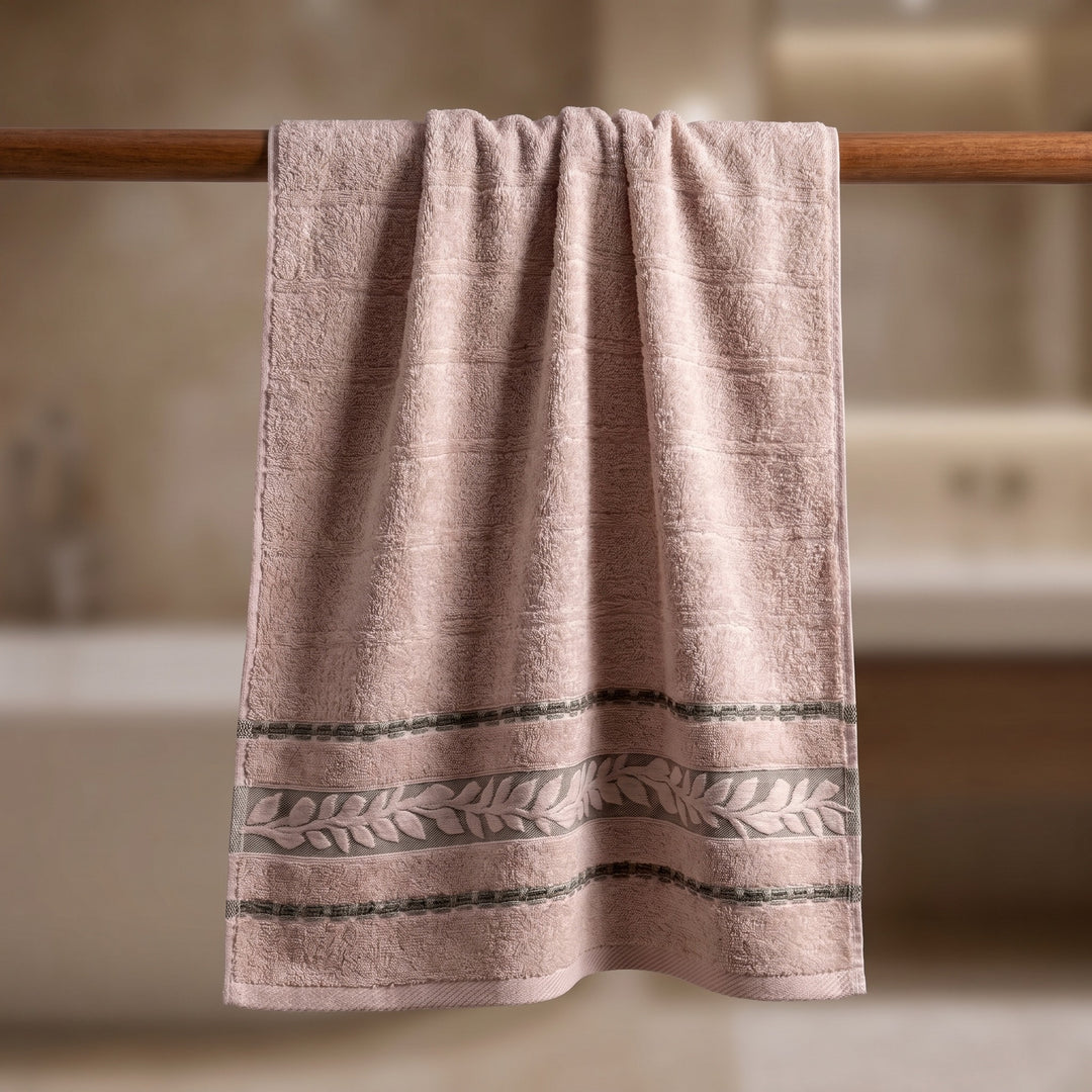 Saray 7 Dark Mauve full bath towel 90×155 cm