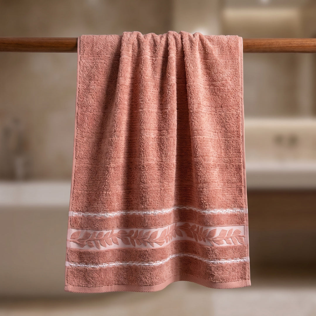 Saray 7 Brick Red full bath towel 90×155 cm