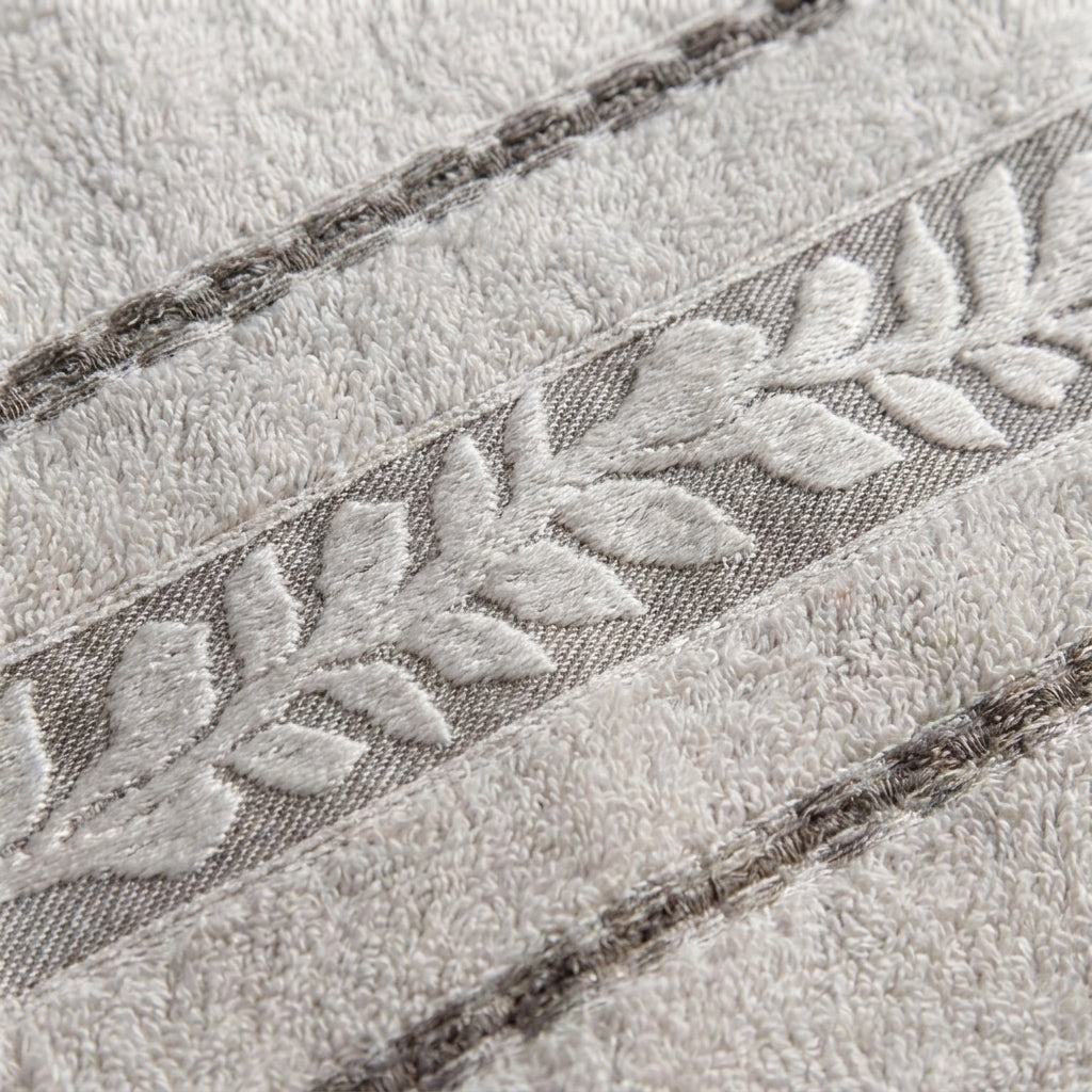 Saray 7 Light Grey full bath towel 90×155 cm
