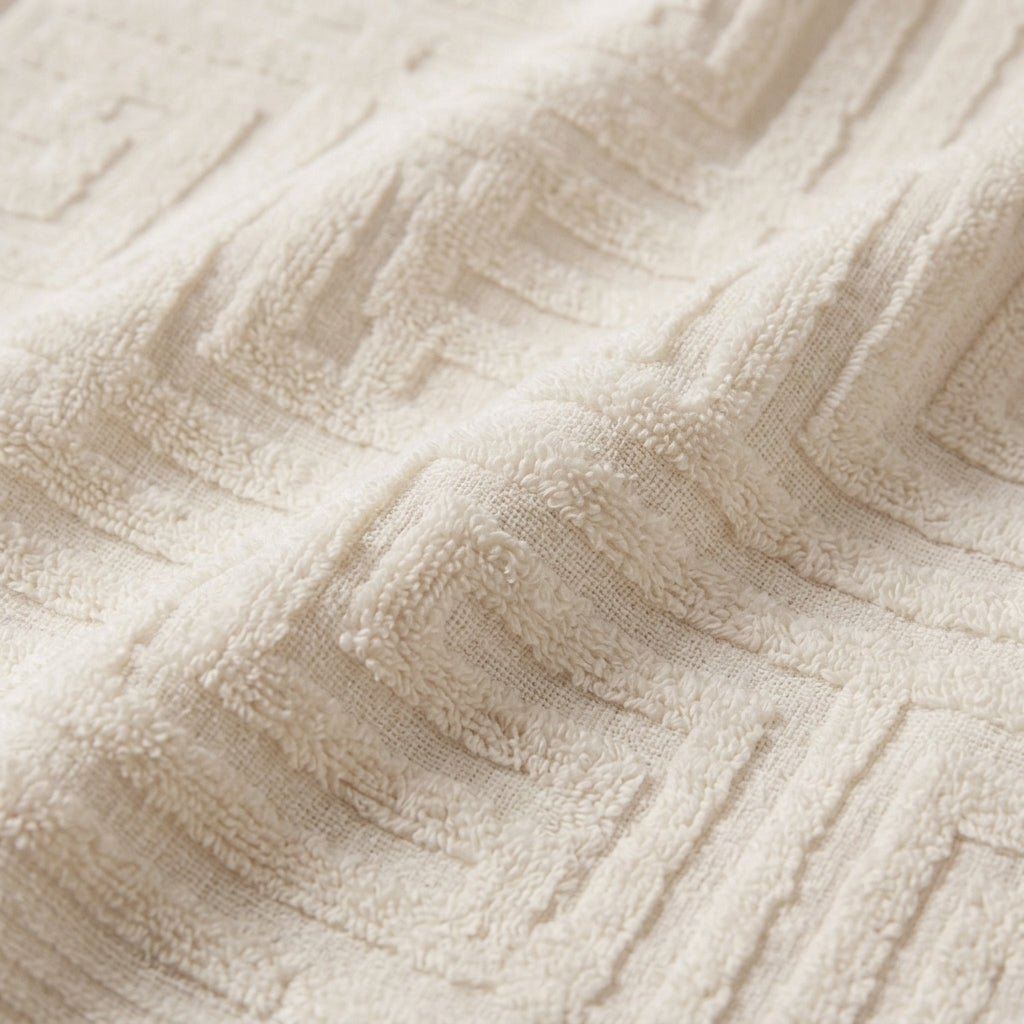 Maze Off-White towel 70×140 cm detail