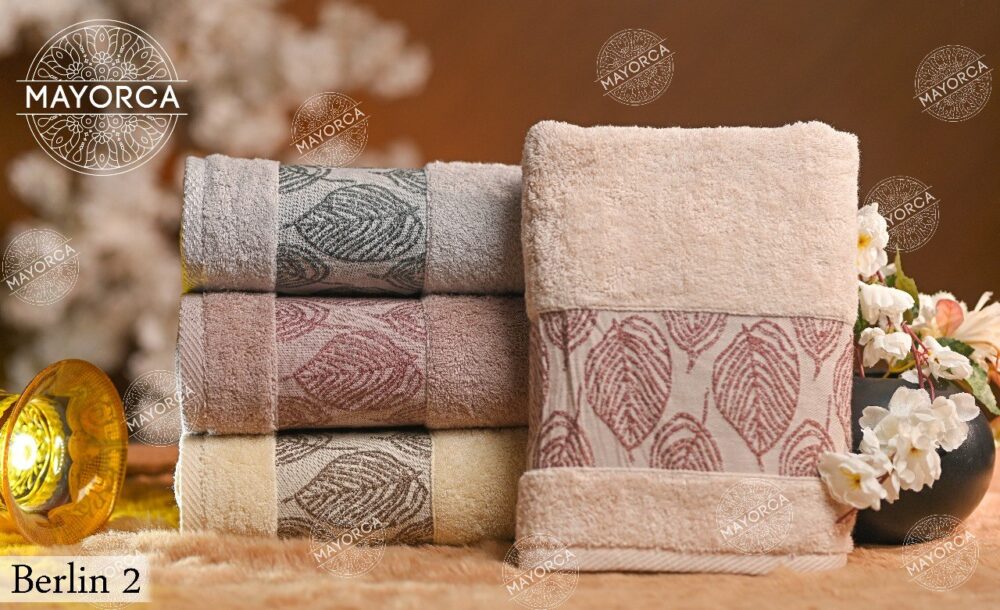 ⁦Berlin 2 – Half Bath Towel⁩ - الصورة ⁦6⁩