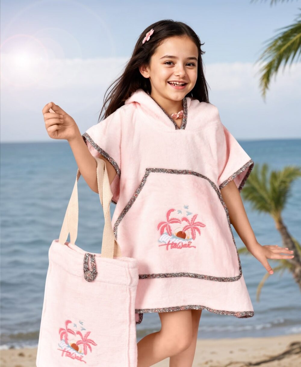 ⁦Kids Poncho - Hawai (2-8) years⁩ - الصورة ⁦12⁩