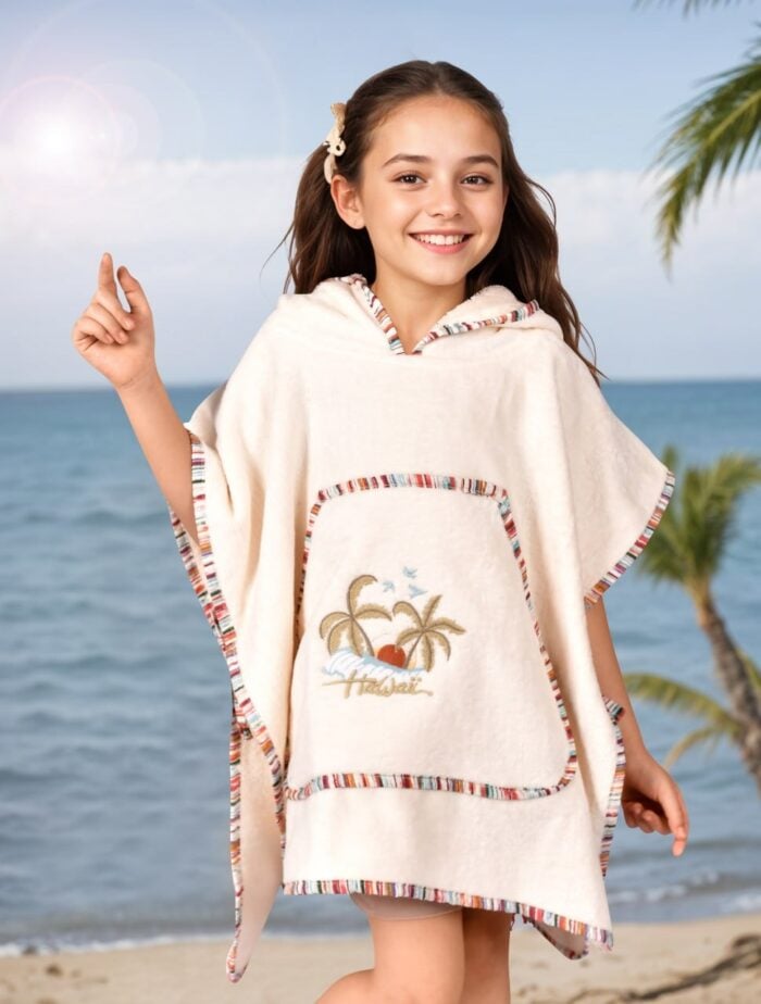 Kids Poncho - Hawai (2-8) years