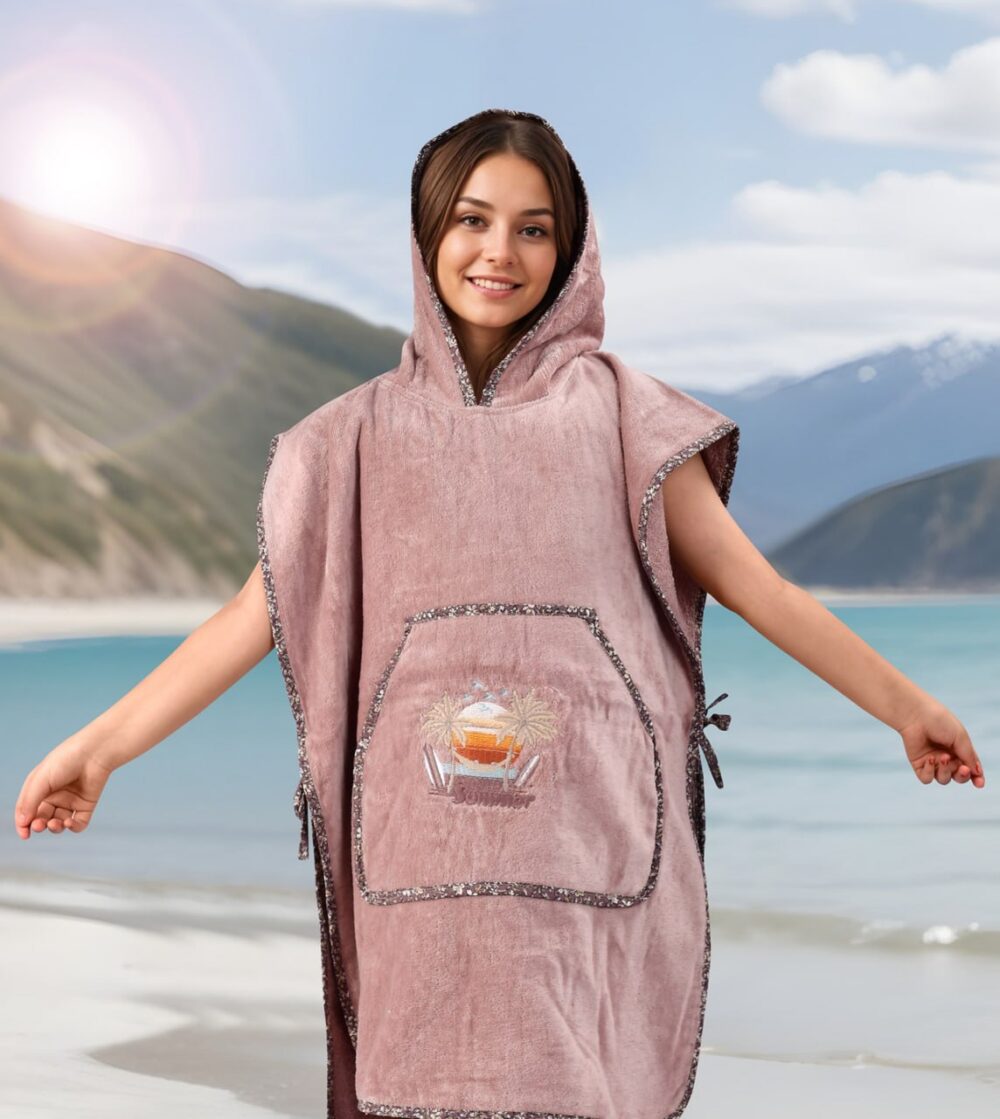 ⁦Kids Poncho - Summer (8-12) years⁩ - الصورة ⁦2⁩