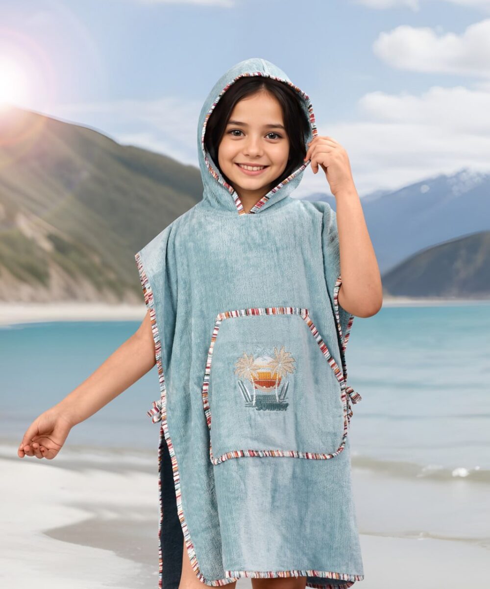 ⁦Kids Poncho - Summer (8-12) years⁩ - الصورة ⁦10⁩
