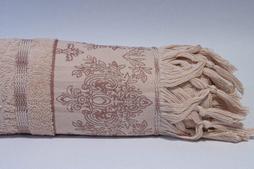 Full Bath Towel 90 cm Saray M (11) Border - Image 7